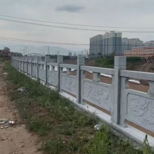 眉山 石材河道栏杆
