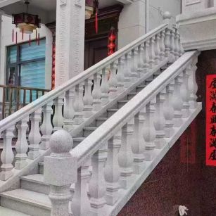 眉山 天然石材 阳台庭院护栏、栏杆