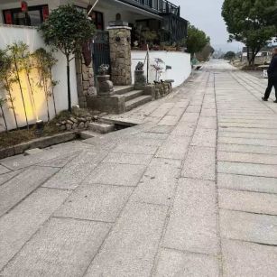 眉山仿古石铺装效果