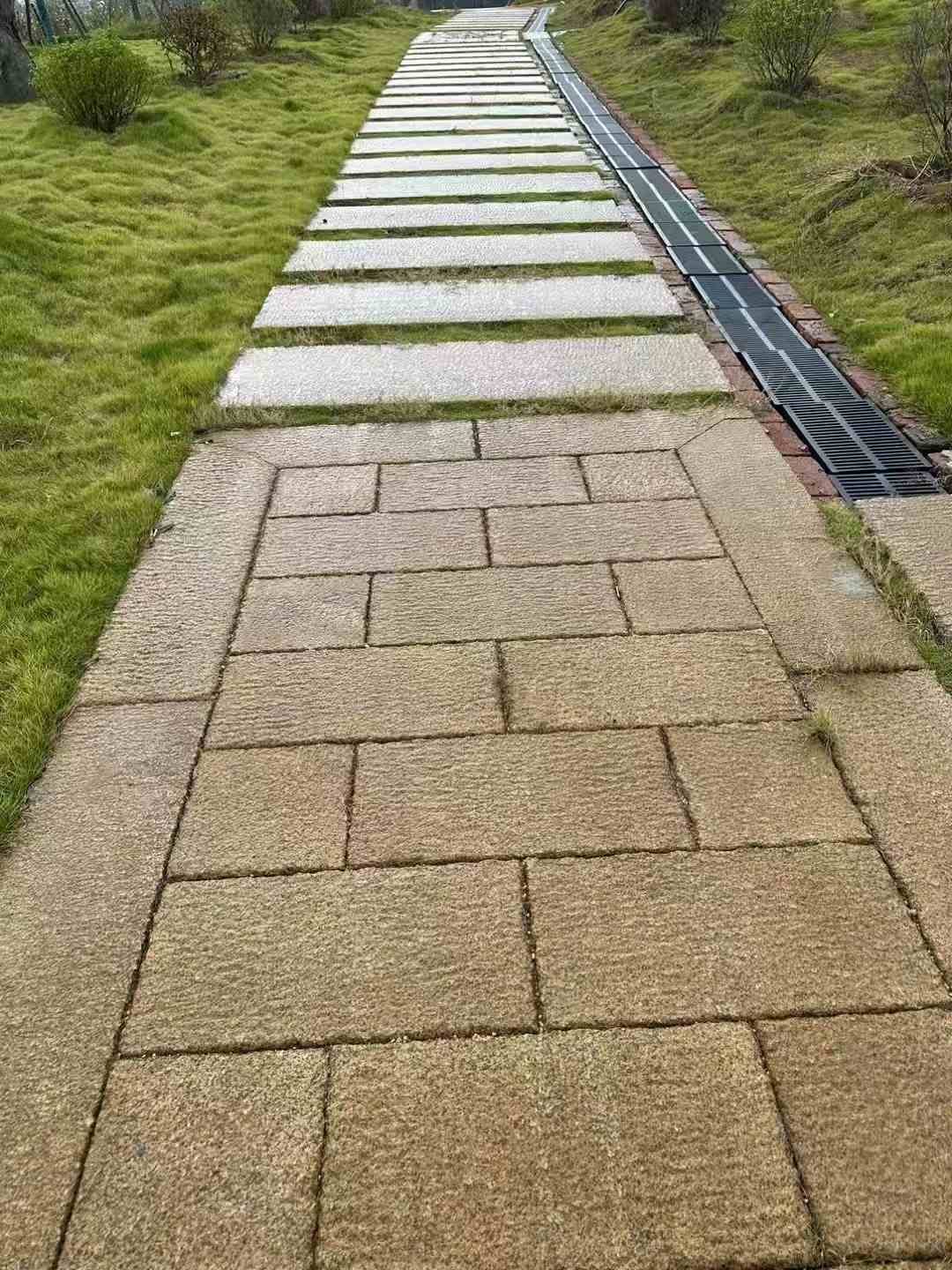 眉山仿古石铺装效果