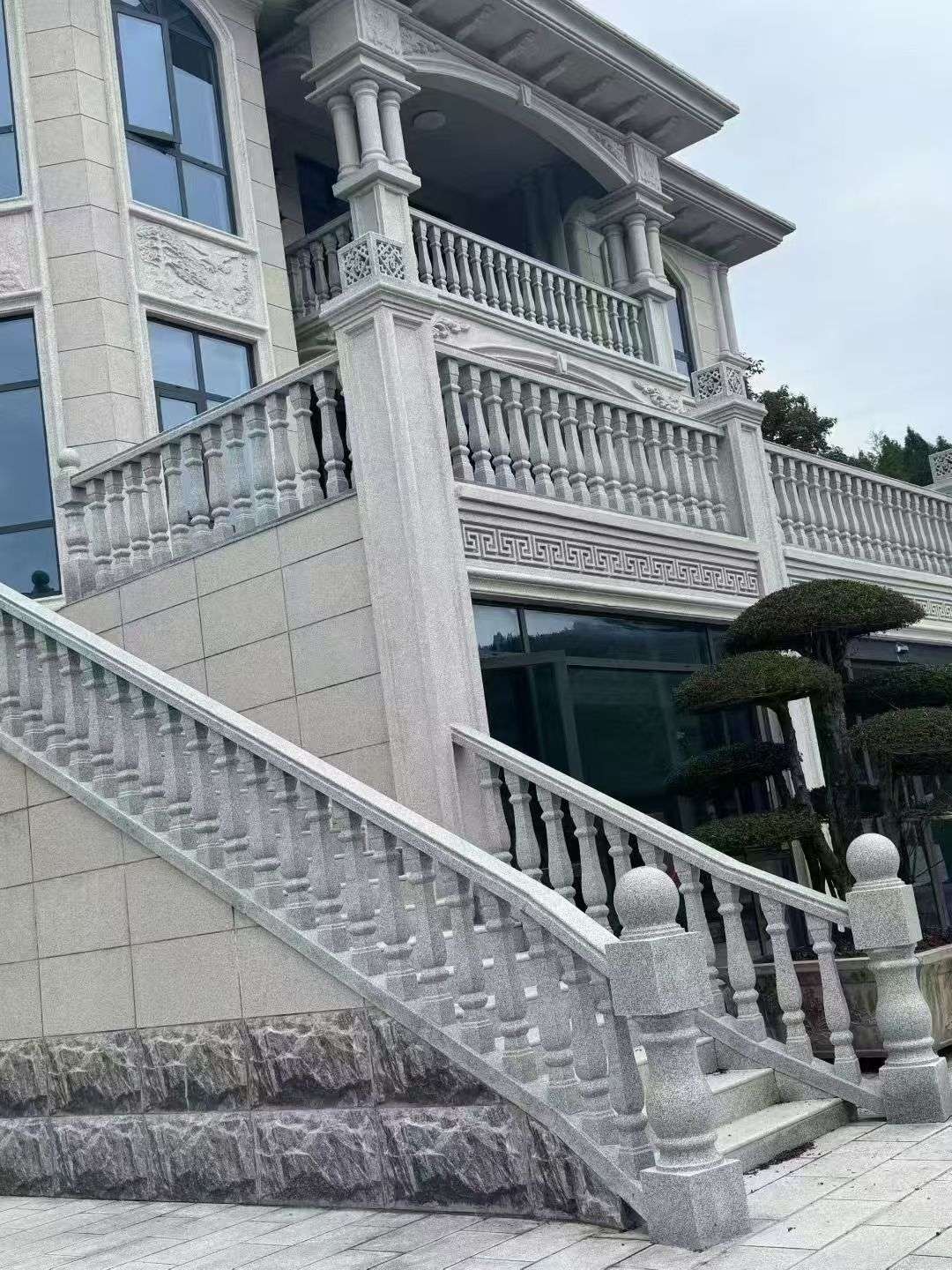 眉山 芝麻白别墅，栏杆