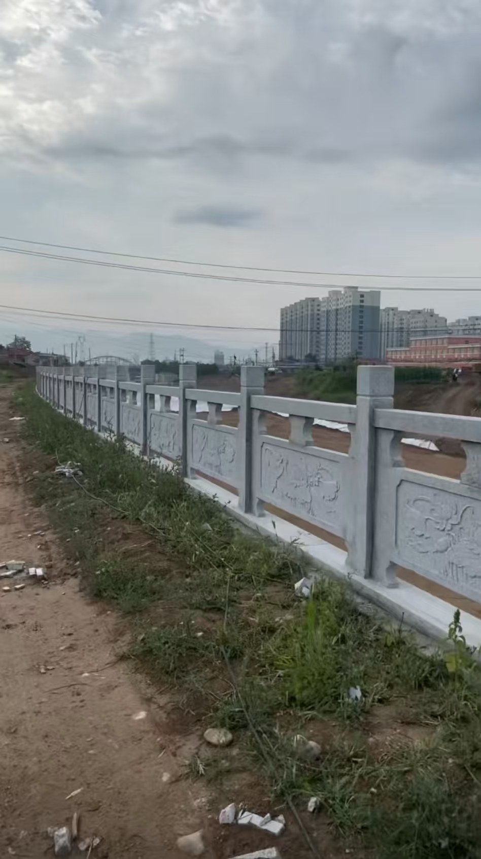 眉山 石材河道栏杆