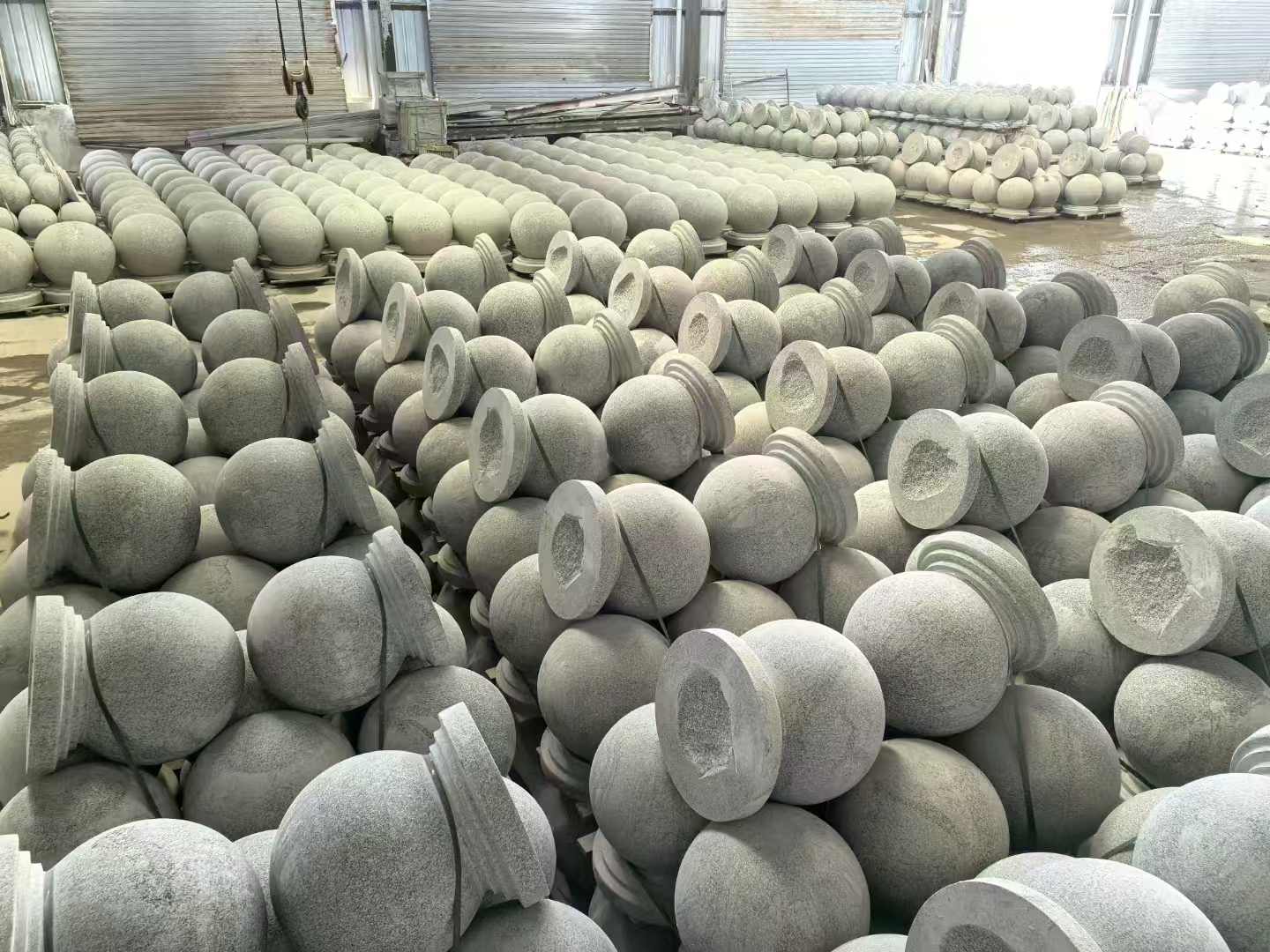 眉山石材挡车球