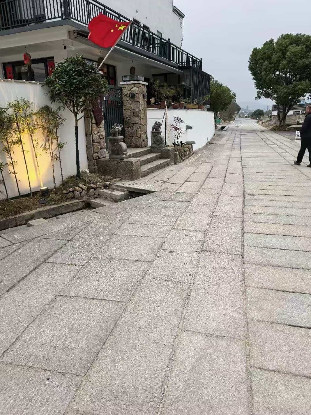 眉山仿古石铺装效果