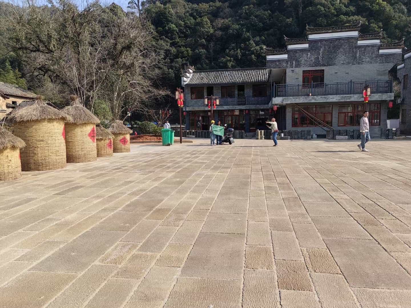 眉山仿古石铺装效果