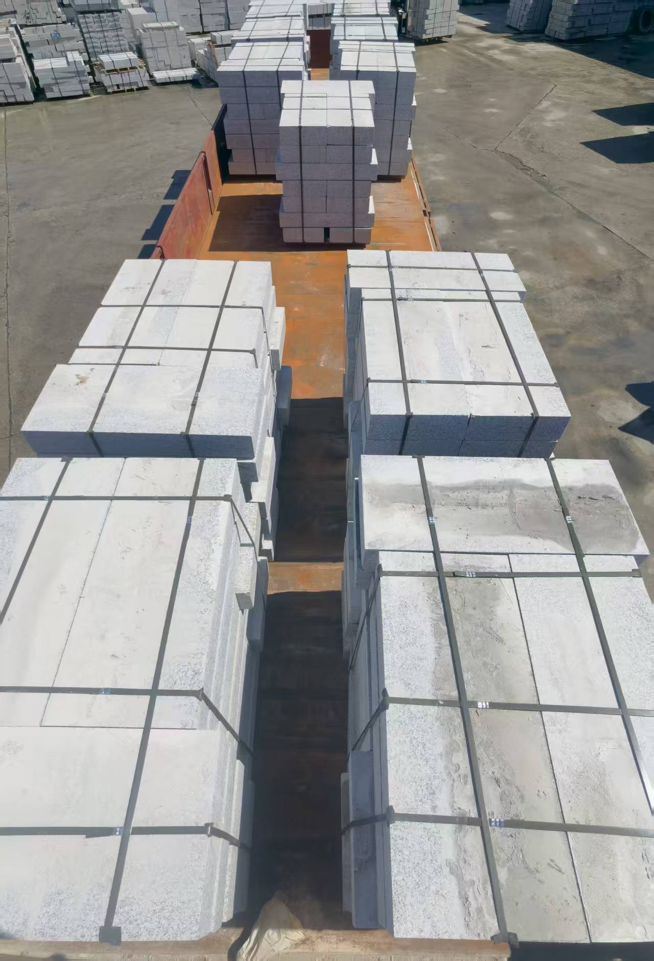 眉山 路沿石装车出货