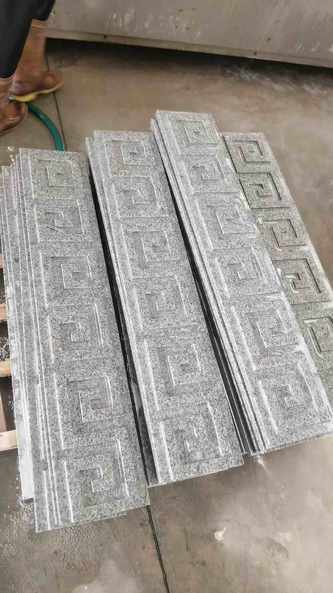 眉山 别墅回纹线条，雕刻